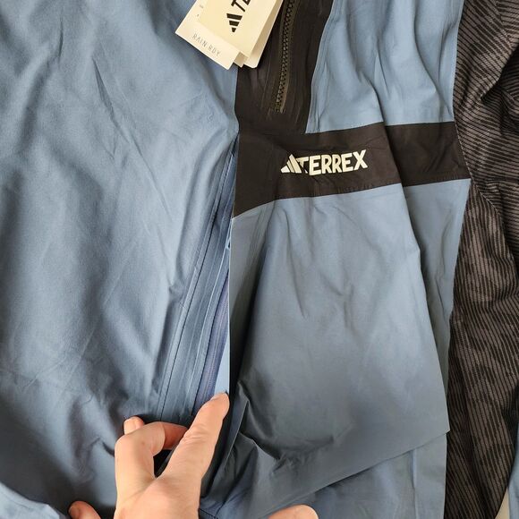NWT $380 Adidas Terrex Techrock RAIN.RDY Waterproof Anorak Jacket XL - Picture 12 of 12